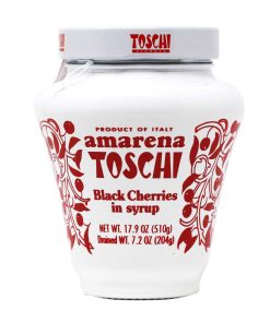 Toschi – Amarena Cherries in Heavy Syrup, 510g (18oz)