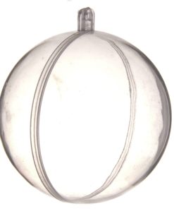 Boule transparente refermable 5 cm