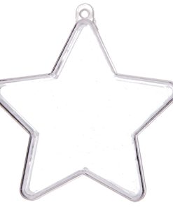 ETOILE BOITE PLEXI 9 CM