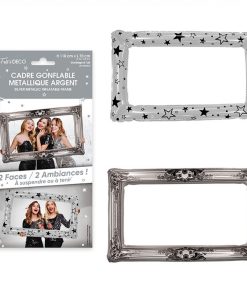 CADRE GONFLABLE METALLIQUE ARGENT