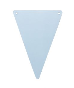 5 fanions bleu ciel