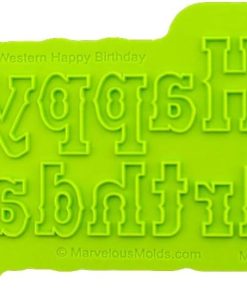 Calligraphie Happy Birthday – 11.2 x 5.5 cm – Marvelous Molds