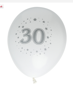 Ballon blanc “30”