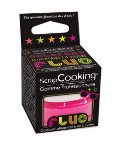 Colorant alimentaire en poudre fuchsia fluo 3 gr