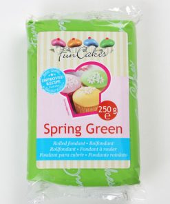 Pâte à sucre vert Funcakes 250g