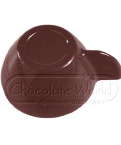 Moule à chocolat en polycarbonate Chocolate World petite tasse à café